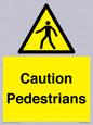 WV5366: Caution Pedestrians