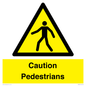 WV5366: Caution Pedestrians