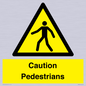 WV5366: Caution Pedestrians