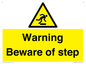 WV5367: Warning Beware of step