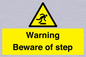 WV5367: Warning Beware of step