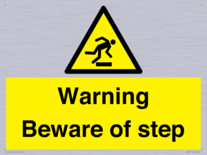 WV5367: Warning Beware of step