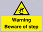 WV5367: Warning Beware of step