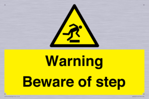 WV5367: Warning Beware of step