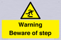 WV5367: Warning Beware of step