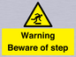 WV5367: Warning Beware of step
