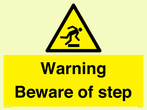 WV5367: Warning Beware of step