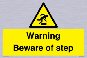 WV5367: Warning Beware of step