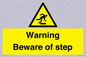 WV5367: Warning Beware of step