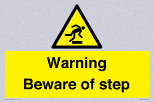 WV5367: Warning Beware of step
