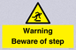 WV5367: Warning Beware of step