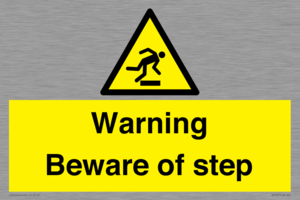 WV5367: Warning Beware of step