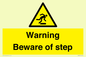 WV5367: Warning Beware of step