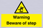 WV5367: Warning Beware of step