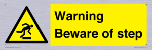 WV5367: Warning Beware of step