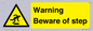 WV5367: Warning Beware of step
