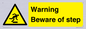 WV5367: Warning Beware of step