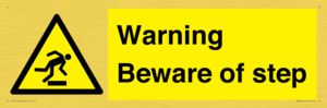 WV5367: Warning Beware of step