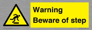 WV5367: Warning Beware of step