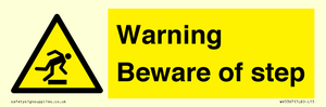 WV5367: Warning Beware of step
