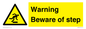 WV5367: Warning Beware of step
