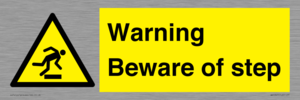 WV5367: Warning Beware of step