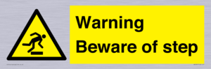 WV5367: Warning Beware of step