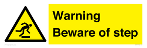 WV5367: Warning Beware of step