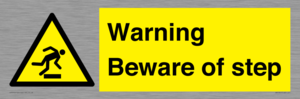 WV5367: Warning Beware of step