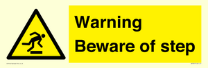 WV5367: Warning Beware of step