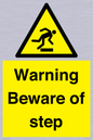 WV5367: Warning Beware of step