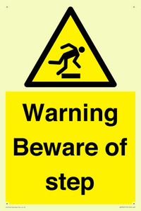 WV5367: Warning Beware of step