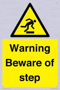 WV5367: Warning Beware of step