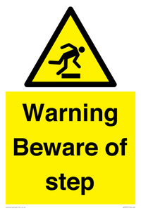 WV5367: Warning Beware of step