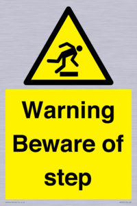 WV5367: Warning Beware of step