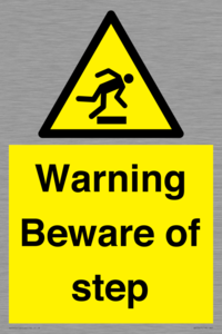 WV5367: Warning Beware of step
