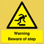 WV5367: Warning Beware of step
