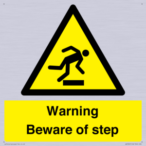 WV5367: Warning Beware of step