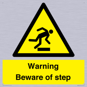WV5367: Warning Beware of step