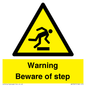 WV5367: Warning Beware of step