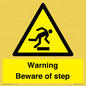 WV5367: Warning Beware of step
