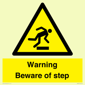 WV5367: Warning Beware of step
