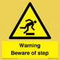 WV5367: Warning Beware of step