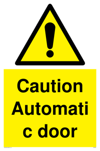 WV5405: Caution Automatic door