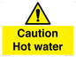 WV5412: Caution Hot water