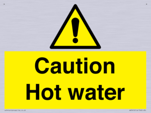 WV5412: Caution Hot water