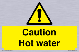 WV5412: Caution Hot water