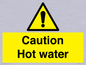 WV5412: Caution Hot water