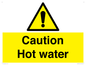 WV5412: Caution Hot water