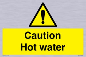 WV5412: Caution Hot water